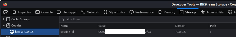 Adding cookie to Firefox