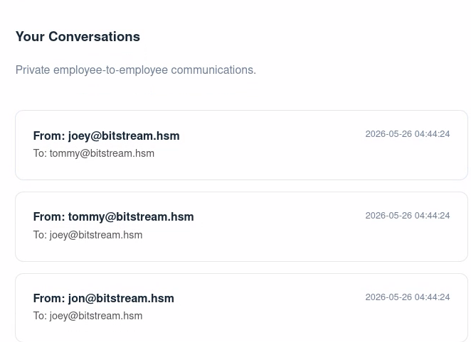 conversations